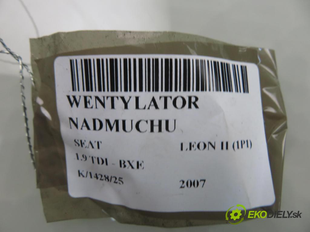 SEAT LEON (1P1) HB 2007 77,00 1.9 TDI - BXE 1896,00 ventilátor větráku G995427D ; 3C0907521B ; 994044P