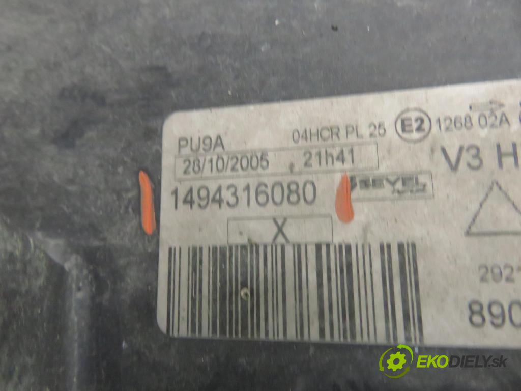 CITROEN C8 (EA_, EB_) MINIVAN 2005 79,00 2.0 HDi - RHM (DW10ATED4) 1997,00 světlo LP 1494316080