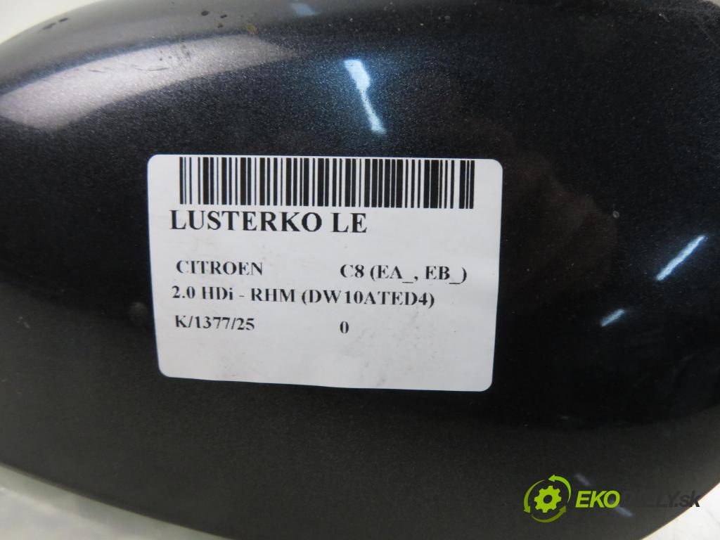 CITROEN C8 (EA_, EB_) MINIVAN 2005 79,00 2.0 HDi - RHM (DW10ATED4) 1997,00 zpětné zrcátko LE