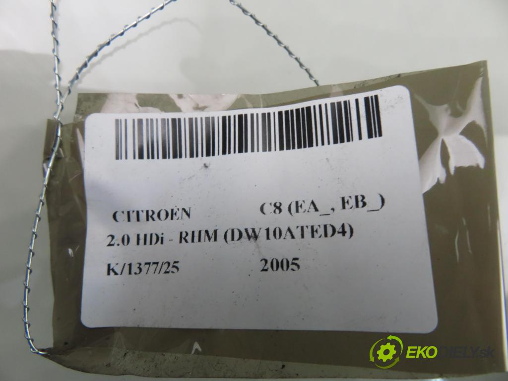 CITROEN C8 (EA_, EB_) MINIVAN 2005 79,00 2.0 HDi - RHM (DW10ATED4) 1997,00 ventilátor chladič PODNEBÍ / VODA