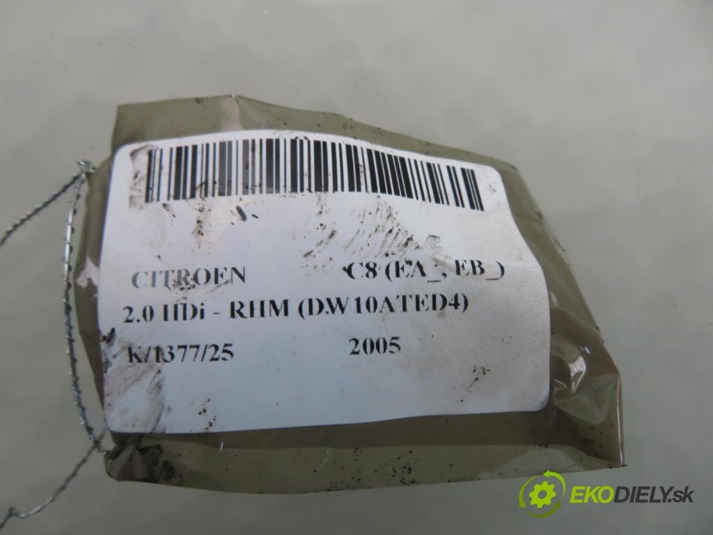 CITROEN C8 (EA_, EB_) MINIVAN 2005 79,00 2.0 HDi - RHM (DW10ATED4) 1997,00 Webasto 000002021232 (Webasto (nezávislé kúrenie))