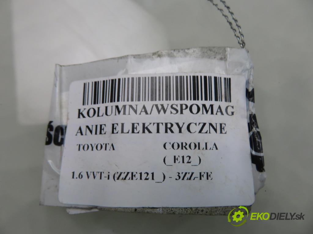 TOYOTA COROLLA (_E12_) HB 2004 81,00 1.6 VVT-i (ZZE121_) - 3ZZ-FE 1598,00 SLOUPEC / PODPORA elektrický 4520002180 ; 8965002010