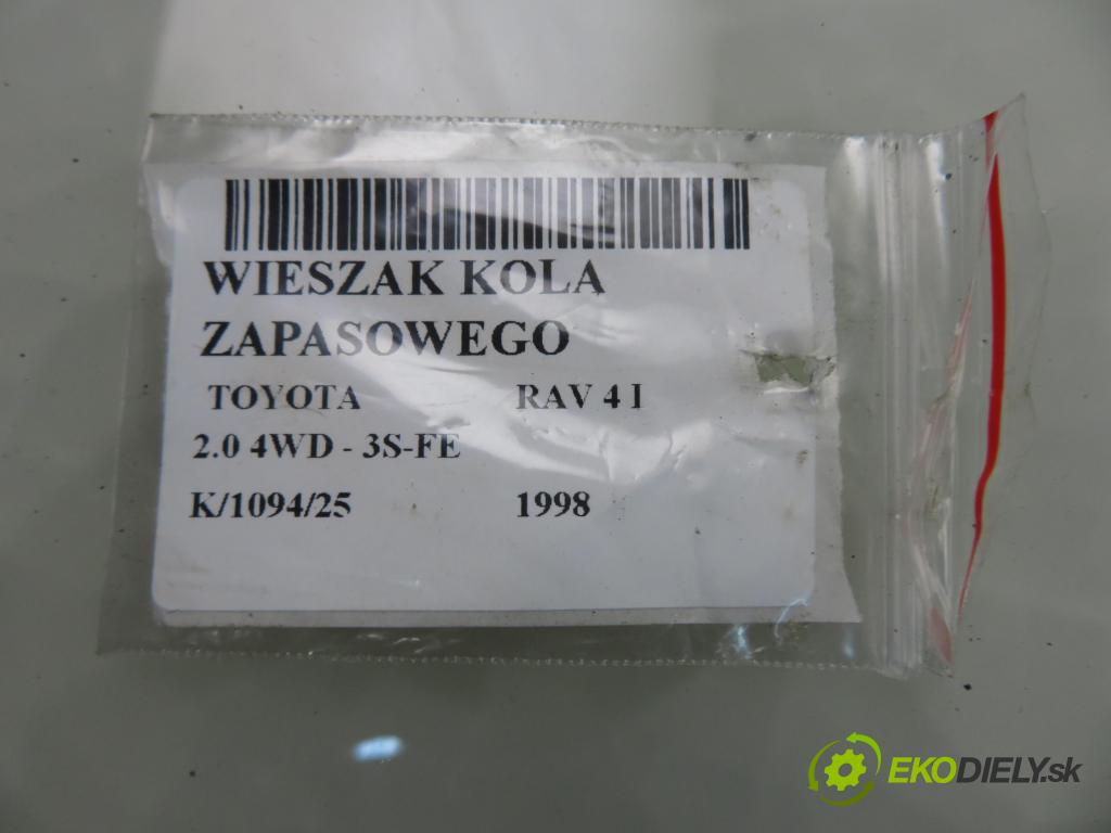 TOYOTA RAV 4 I (_A1_) SUV 1998 95,00 2.0 4WD - 3S-FE 1998,00 ZÁVĚS KOLA NÁHRADNÍ: