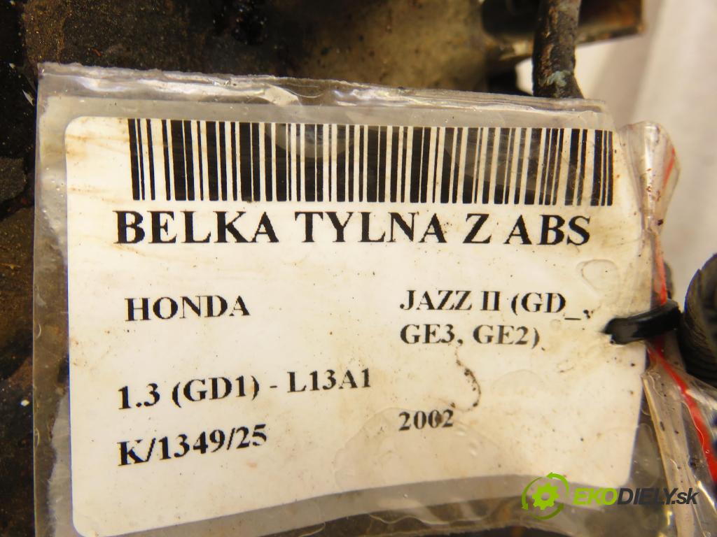 HONDA JAZZ II (GD_, GE3, GE2) HB 2002 61,00 1.3 (GD1) - L13A1 1339,00 výztuha zadní část ABS