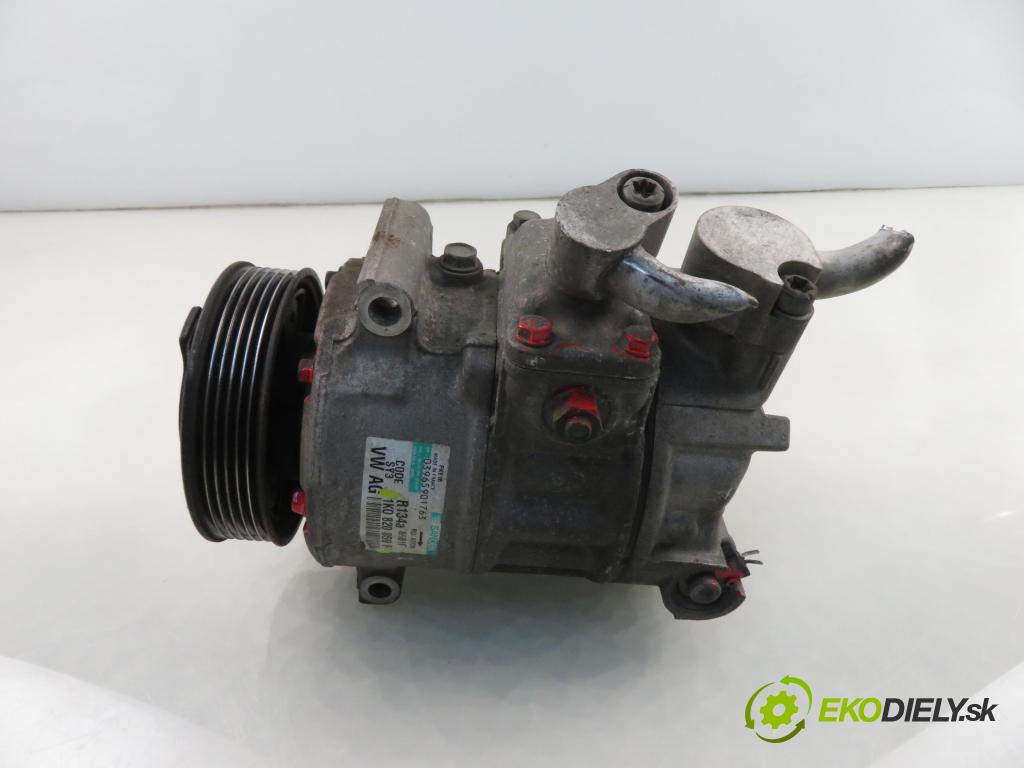 SEAT LEON (1P1) HB 2007 77,00 1.9 TDI - BXE 1896,00 KOMPRESOR: klimatizácie 1K0820859F (Kompresor klimatizácie)