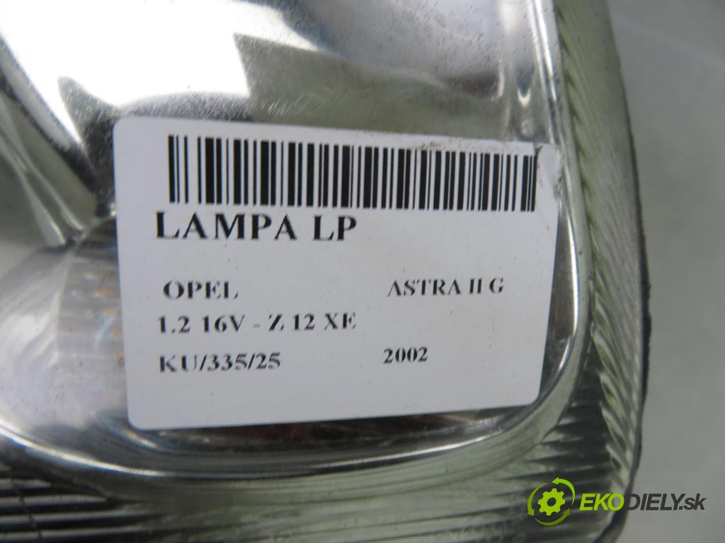 OPEL ASTRA G liftback (T98) HB 2002 55,00 1.2 16V - Z 12 XE 1199,00 světlo LP