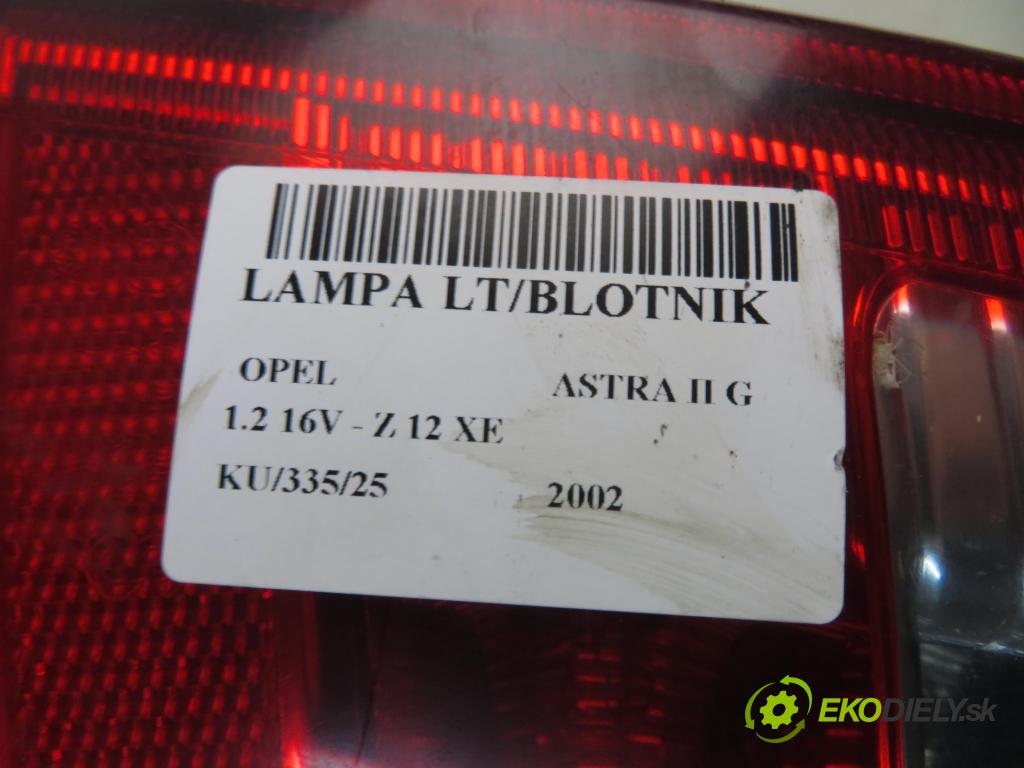 OPEL ASTRA G liftback (T98) HB 2002 55,00 1.2 16V - Z 12 XE 1199,00 světlo levé zadní 13110929