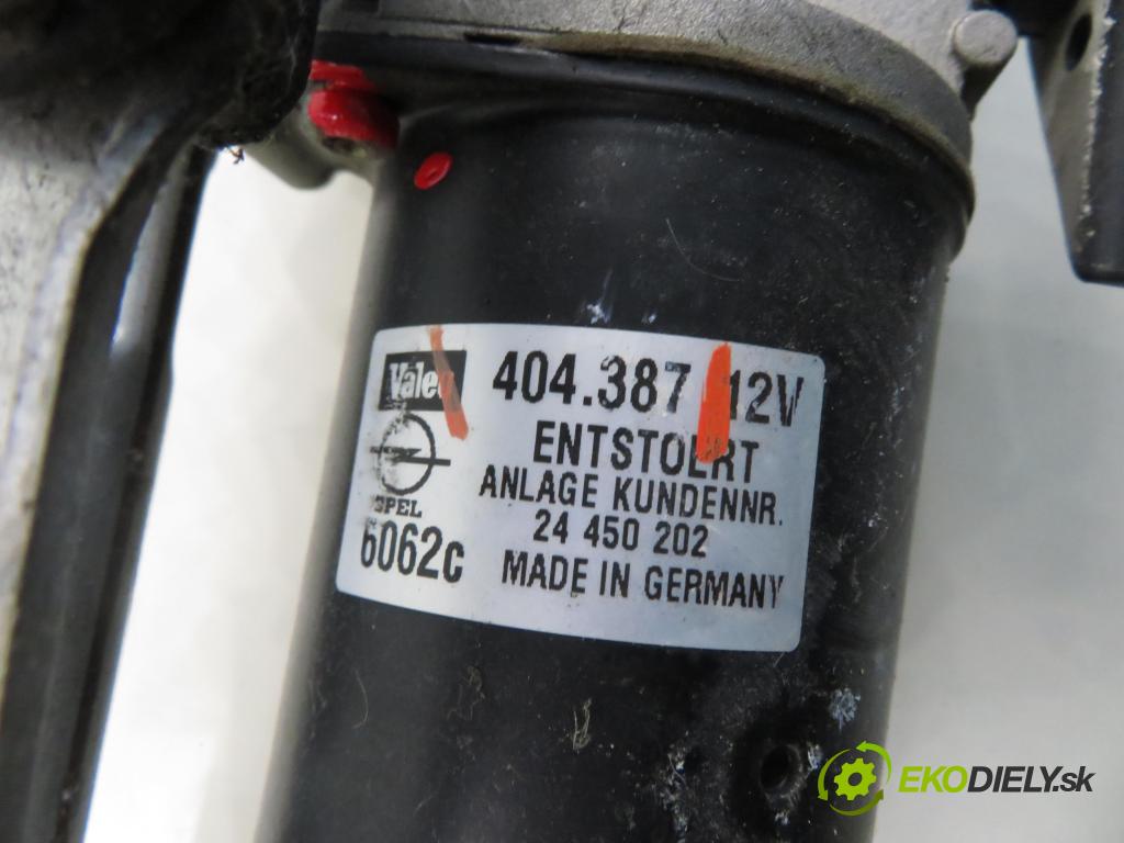 OPEL ASTRA G liftback (T98) HB 2002 55,00 1.2 16V - Z 12 XE 1199,00 MECHANISMUS/ motorek stěračů 404387