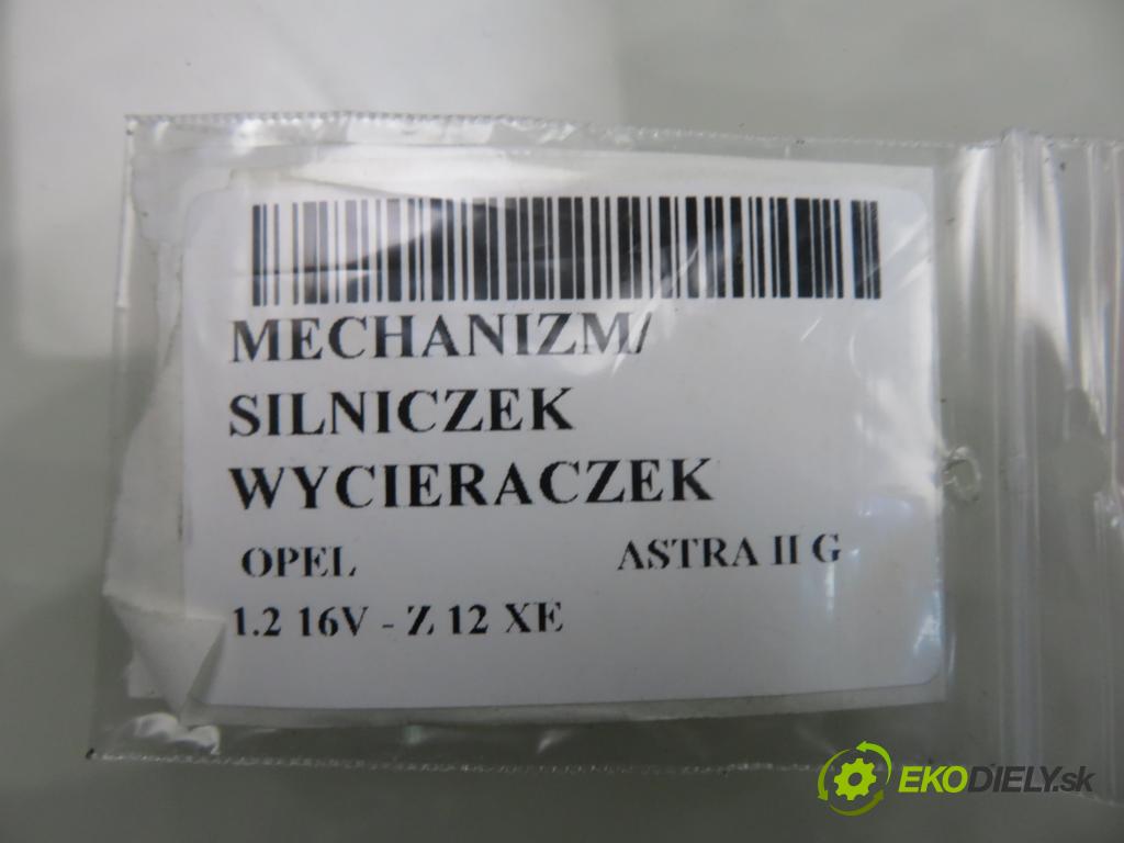 OPEL ASTRA G liftback (T98) HB 2002 55,00 1.2 16V - Z 12 XE 1199,00 MECHANISMUS/ motorek stěračů 404387