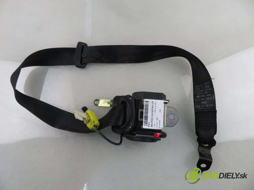 VW POLO (9N_) HB 2003 55,00 1.4 16V 75 - BBY 1390,00 držák BEZPEČNOST LP 6Q4857706E