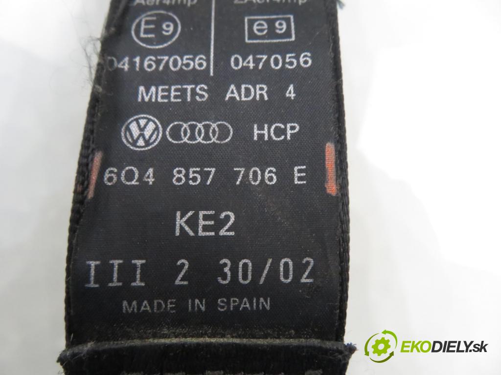 VW POLO (9N_) HB 2003 55,00 1.4 16V 75 - BBY 1390,00 držák BEZPEČNOST LP 6Q4857706E