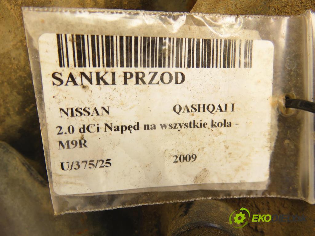NISSAN QASHQAI / QASHQAI +2 I (J10, JJ10) CROSSOVER 2009 110,00 2.0 dCi Napęd na wszystkie koła - M9R 1995,00 PŘEDNÍ: