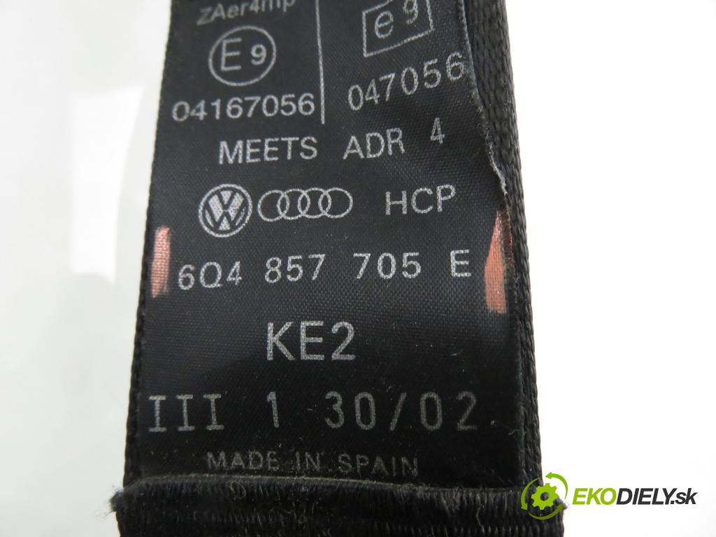 VW POLO (9N_) HB 2003 55,00 1.4 16V 75 - BBY 1390,00 držák BEZPEČNOST PP 6Q4857705E
