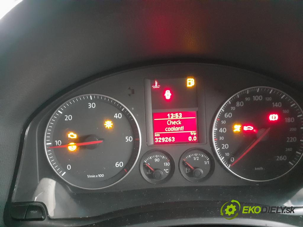 VW GOLF V (1K1) HB 2006 77,00 1.9 TDI PD 105 - BKC 1896,00 Prístrojovka elektrický 1K0920862K