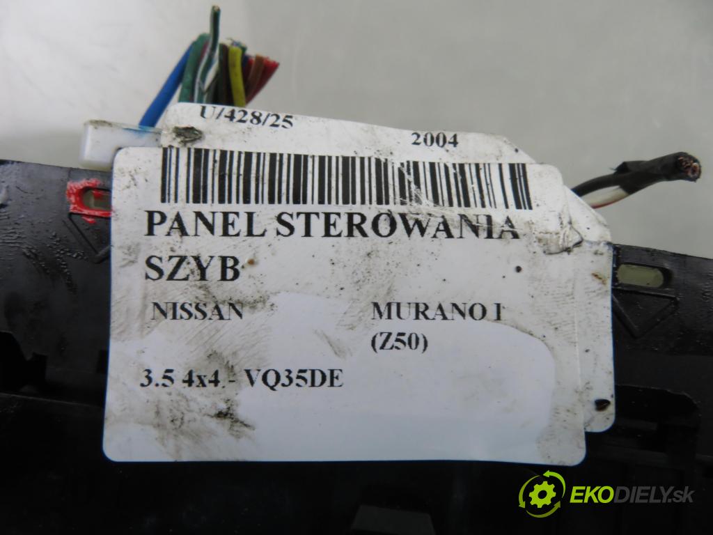 NISSAN MURANO I (Z50) SUV 2004 172,00 3.5 4x4 234 3498,00 Panel ovládaní oken