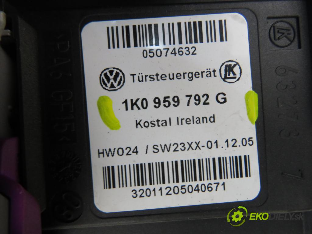 VW GOLF V (1K1) HB 2006 77,00 1.9 TDI PD 105 - BKC 1896,00 mechanismus oken PPE 3D 1K0955792G ; 1K0955702K ; 4K3837462B