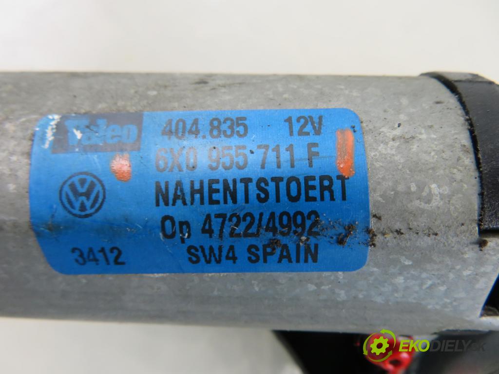 VW LUPO (6X1, 6E1) HB 2002 44,00 1.4 - AUD 1390,00 motorek stěrače ZADNÍ: 6X0955711F
