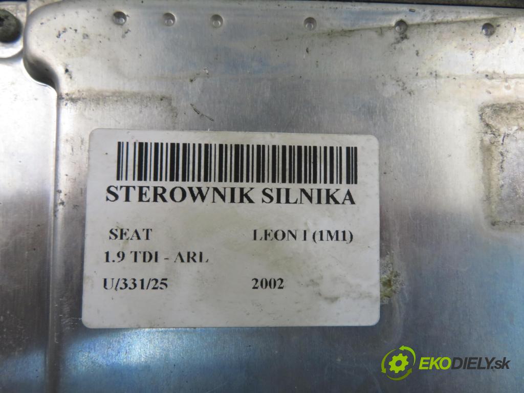 SEAT LEON (1M1) HB 2002 110,00 1.9 TDI PD 150 - ARL 1896,00 řídící jednotka motora 038906019KG ; 0281011193