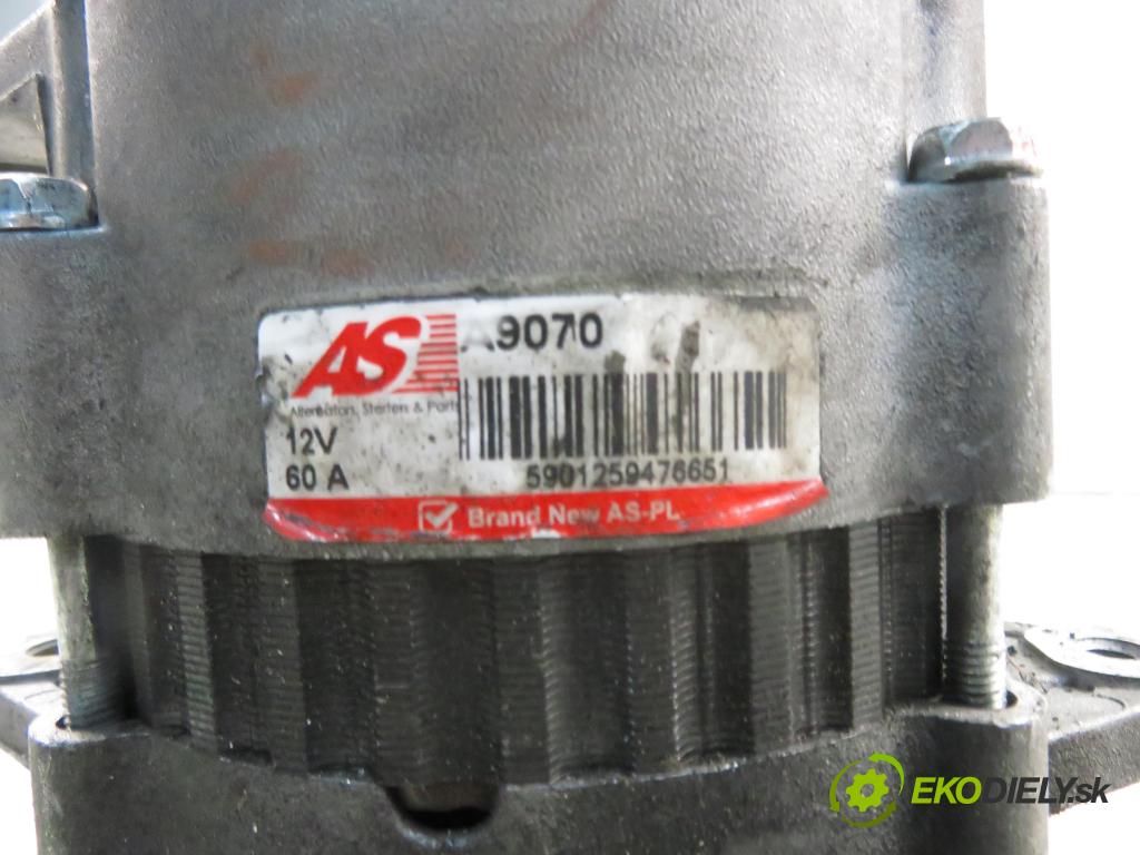 KIA SPORTAGE (K00) TERENOWY 2000 61,00 2.0 TD 4WD 83 - RF 1998,00 Alternátor A9070 (Alternátor)