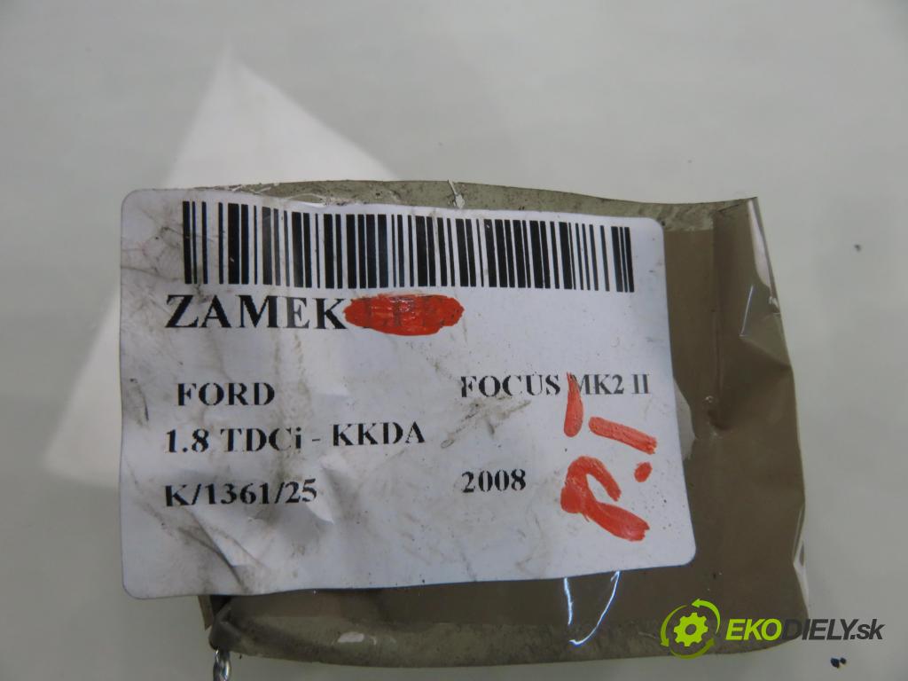 FORD FOCUS II (DA_, HCP) HB 2008 85,00 1.8 TDCi 115 - KKDA 1753,00 zámok 4M5AA26413BB