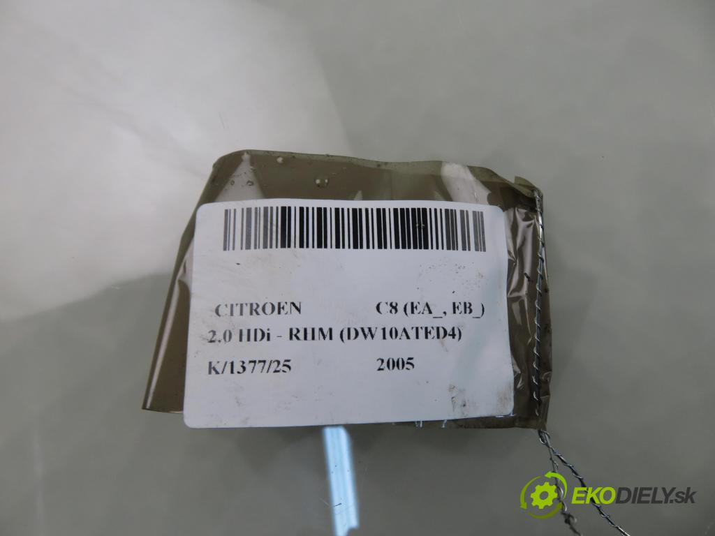 CITROEN C8 (EA_, EB_) MINIVAN 2005 79,00 2.0 HDi - RHM (DW10ATED4) 1997,00 ZÁVĚS KOLA NÁHRADNÍ: 9659556977
