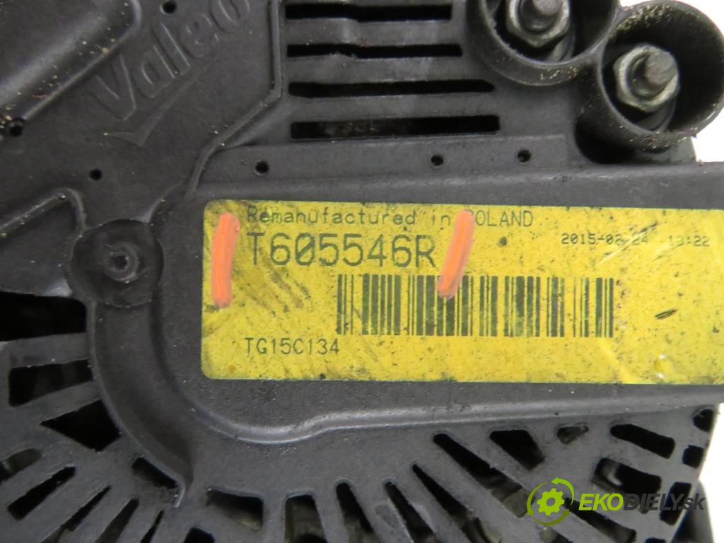 CITROEN C8 (EA_, EB_) MINIVAN 2005 79,00 2.0 HDi - RHM (DW10ATED4) 1997,00 Alternátor T605546R (Alternátor)