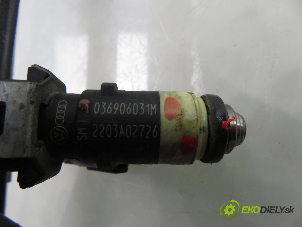 VW POLO (9N_) HB 2003 55,00 1.4 16V 75 - BBY 1390,00 Lišta vstrekovacia 036133320 ; 0369066031M (Vstrekovacia lišta)