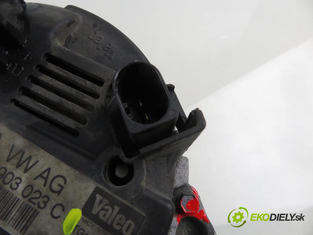 VW GOLF V (1K1) HB 2006 77,00 1.9 TDI PD 105 - BKC 1896,00 Alternátor 06F903023C (Alternátor)