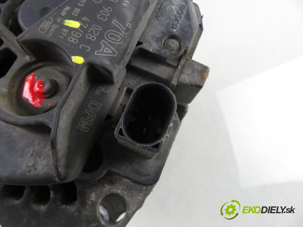 VW GOLF IV (1J1) HB 2001 74,00 1.6 - AKL 1595,00 Alternátor 028903028C ; 0124315003 (Alternátor)