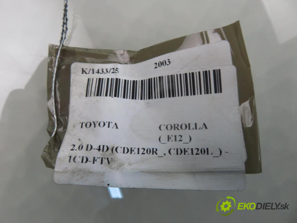 TOYOTA COROLLA (_E12_) HB 2003 85,00 2.0 D-4D 116 (CDE120R_, CDE120L_) - 1CD-FTV 1995,00 Panel ovládania okien 8482002101