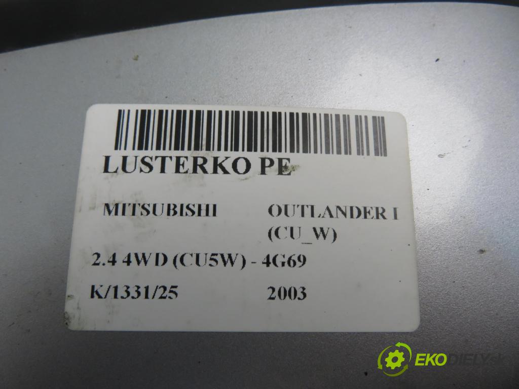 MITSUBISHI OUTLANDER I (CU_W) SUV 2003 118,00 2.4 4WD 160 (CU5W) - 4G69 2378,00 zpětné zrcátko