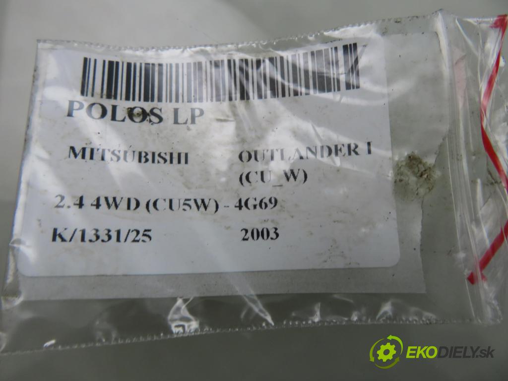 MITSUBISHI OUTLANDER I (CU_W) SUV 2003 118,00 2.4 4WD 160 (CU5W) - 4G69 2378,00 poloos LP