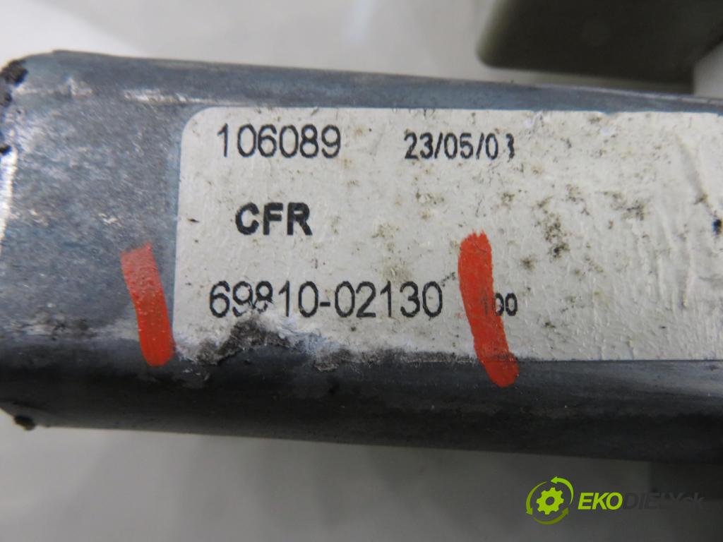 TOYOTA COROLLA (_E12_) HB 2003 85,00 2.0 D-4D 116 (CDE120R_, CDE120L_) - 1CD-FTV 1995,00 mechanismus oken PPE 6981002130