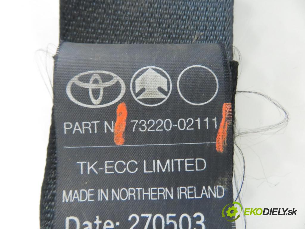 TOYOTA COROLLA (_E12_) HB 2003 85,00 2.0 D-4D 116 (CDE120R_, CDE120L_) - 1CD-FTV 1995,00 držák BEZPEČNOST PP 7321002121