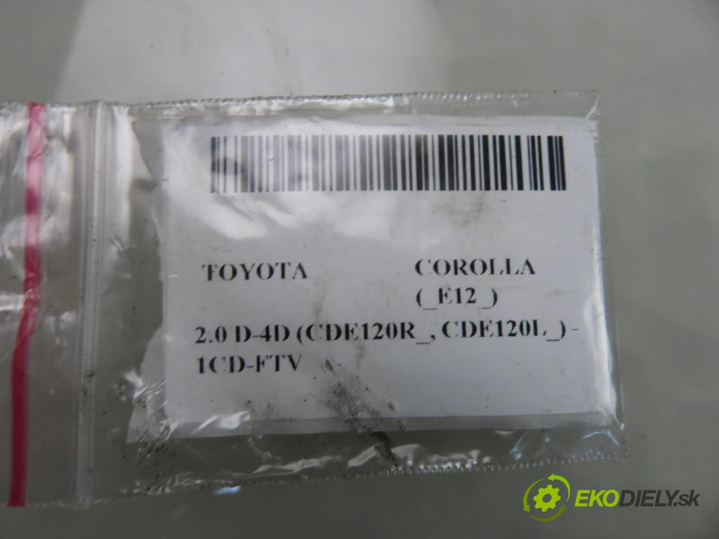 TOYOTA COROLLA (_E12_) HB 2003 85,00 2.0 D-4D 116 (CDE120R_, CDE120L_) - 1CD-FTV 1995,00 Štartér 2810064430 ; 2280009221 (Štartér)