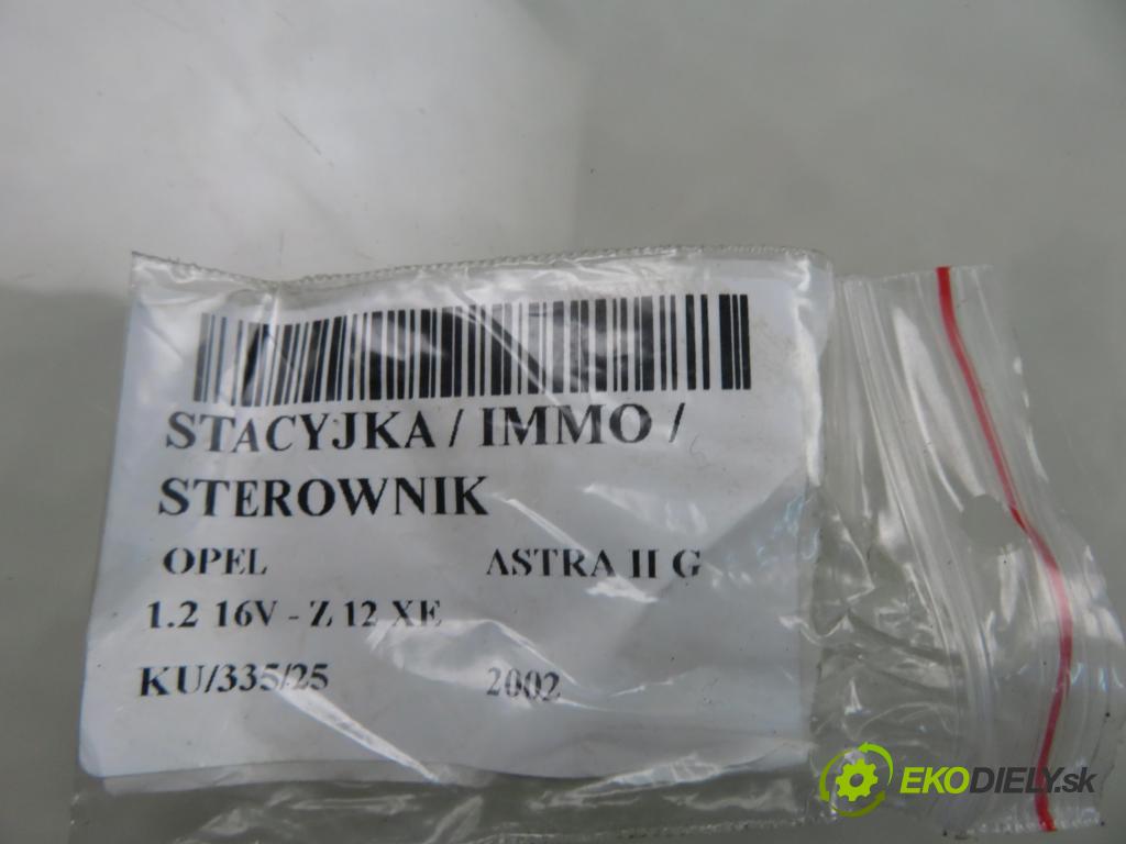 OPEL ASTRA G liftback (T98) HB 2002 55,00 1.2 16V - Z 12 XE 1199,00 spínačka / imobilizéra IMMO / řídící jednotka 24456866AT ; 0261207425 ; 24445098