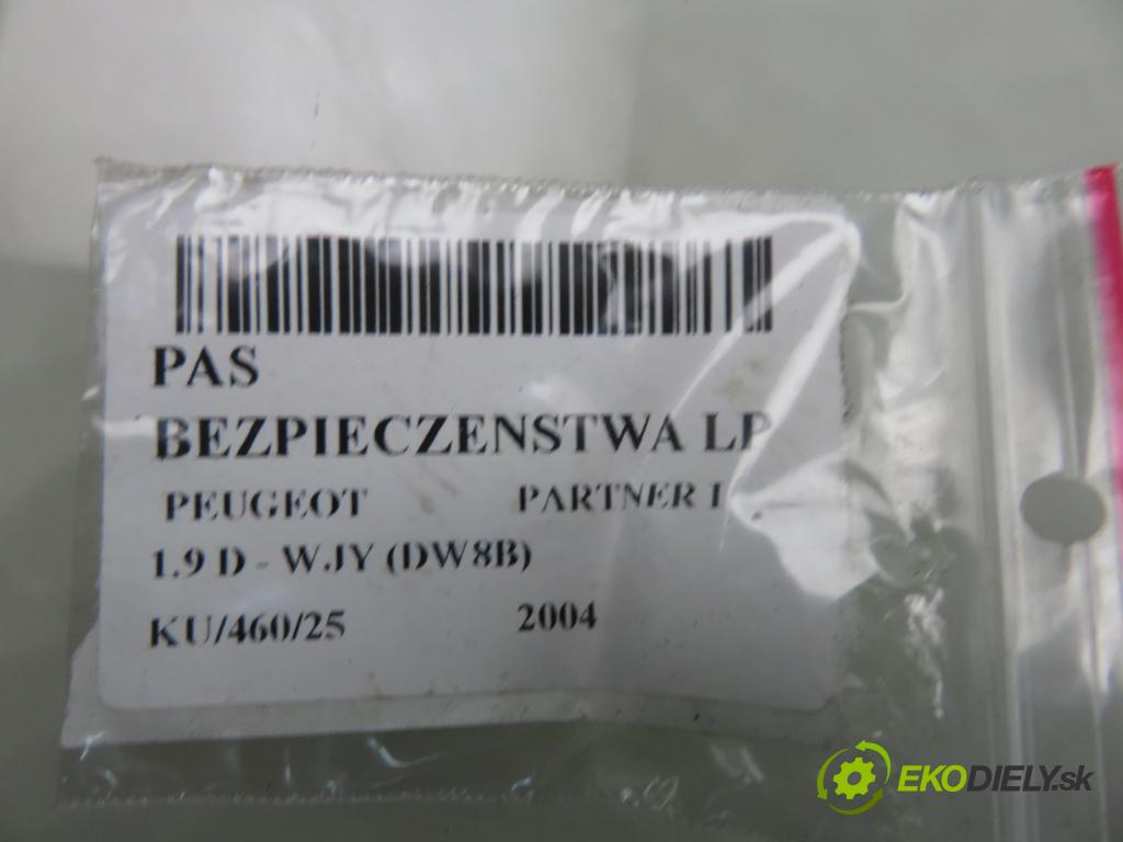 PEUGEOT PARTNER Skrzynia (5_, G_) FURGON 2004 51,00 1.9 D - WJY (DW8B) 1868,00 držák BEZPEČNOST LP