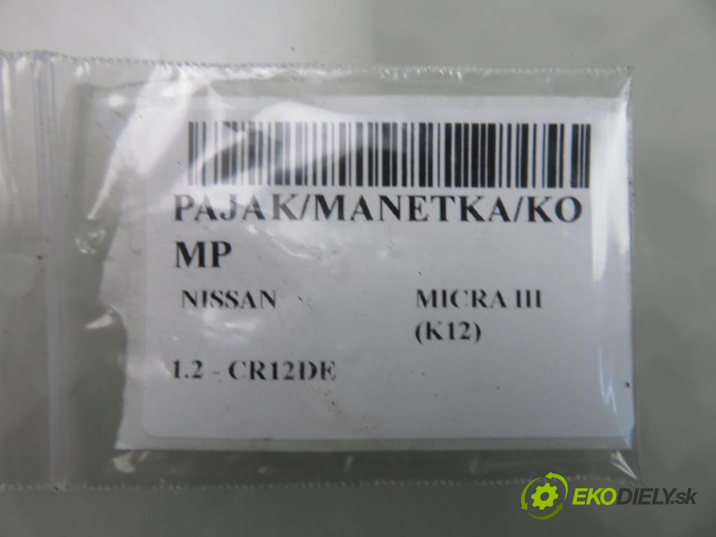 NISSAN MICRA III (K12) HB 2004 48,00 1.2 - CR12DE 1240,00 páčka/prepínač 25560AX702