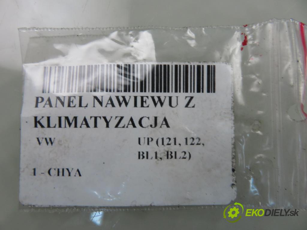 VW UP (121, 122, BL1, BL2) HB 2012 44,00 1 - CHYA 999,00 Panel kúrenia KLIMATIZACE: 1S0820045T