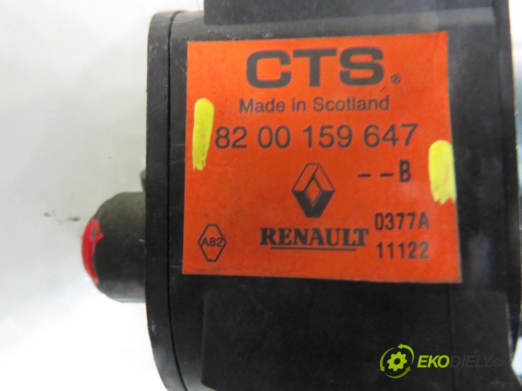 RENAULT GRAND SCENIC II (JM0/1_) MINIVAN 2007 110,00 2.0 dCi (JM1K) - M9R 721 1995,00 Potenciometer plynu 8200159647B (Potenciometer plynového pedálu)