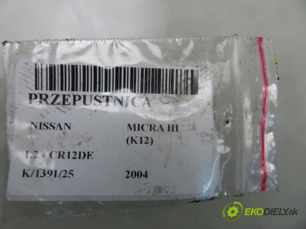 NISSAN MICRA III (K12) HB 2004 48,00 1.2 - CR12DE 1240,00 Škrtiaca klapka RME4501 (Škrtiaca klapka)