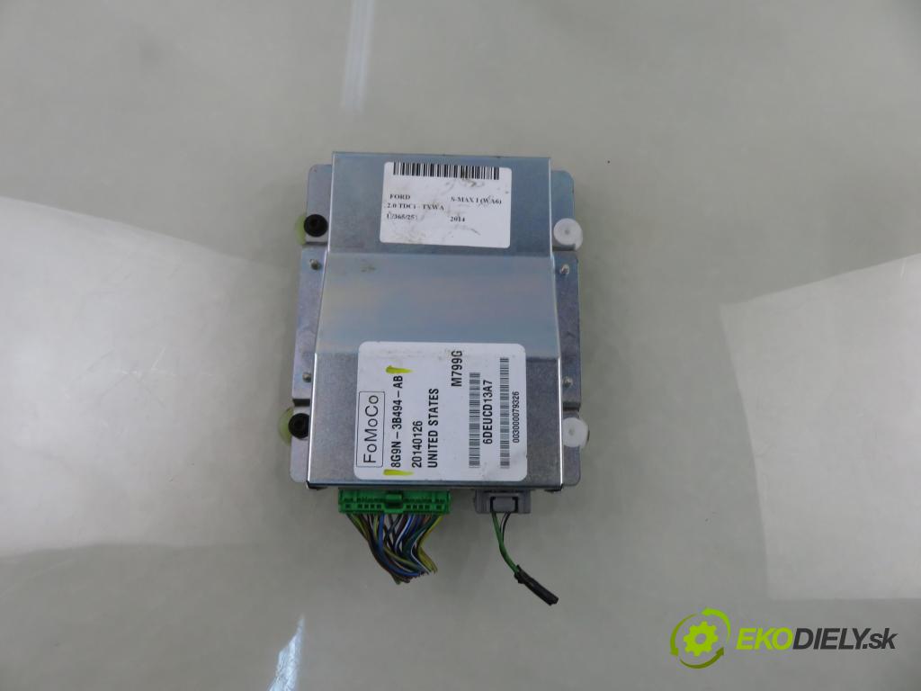 FORD S-MAX (WA6) MINIVAN 2014 120,00 2.0 TDCi - TXWA 1997,00 řídící jednotka nápravy 8G9N3B494AB
