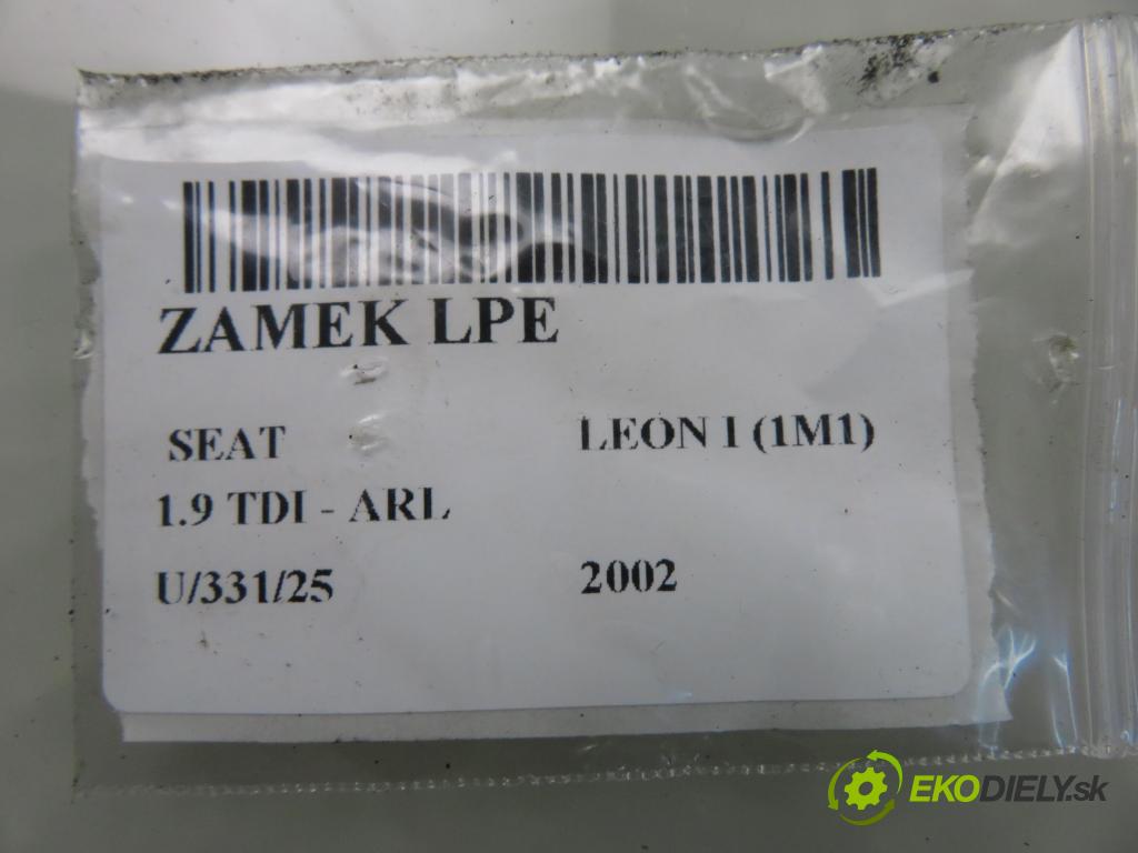 SEAT LEON (1M1) HB 2002 110,00 1.9 TDI PD 150 - ARL 1896,00 zámok 3B1837015A