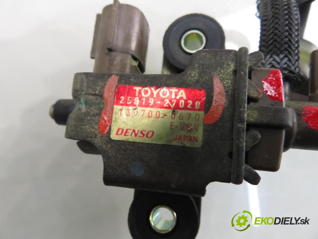 TOYOTA COROLLA (_E12_) HB 2003 85,00 2.0 D-4D 116 (CDE120R_, CDE120L_) - 1CD-FTV 1995,00 VENTIL: VAKUUM: 2581927020 ; 1307000670