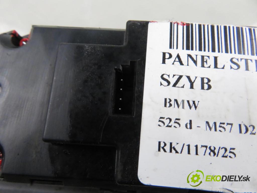 BMW 5 (E60) SEDAN 2004 130,00 525 d - M57 D25 177 (256D2) 2497,00 Panel ovládaní oken 6943243