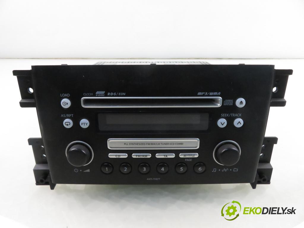 SUZUKI GRAND VITARA II (JT, TE, TD) SUV 2006 103,00 2.0 140 (JB420W) - J20A 1995,00 RADIO CD 3910165JS0
