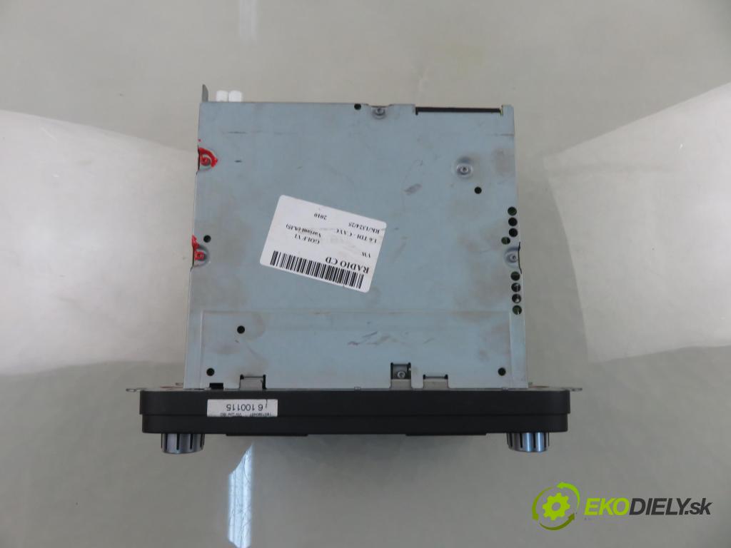 VW GOLF VI Variant (AJ5) KOMBI 2010 77,00 1.6 TDI - CAYC 1598,00 RADIO CD 1K0035186AA
