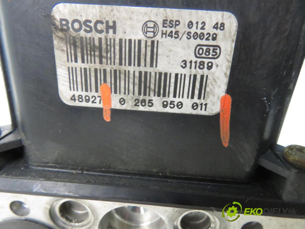 AUDI A4 Avant (8E5, B6) KOMBI 2003 96,00 1.9 TDI PD 130 - AVF 1896,00 Pumpa ABS 0265950011 ; 0265225048 (Pumpa ABS)