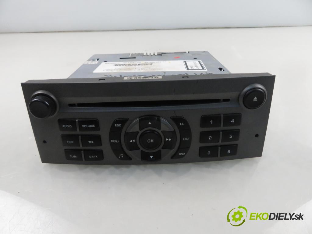 CITROEN C5 II (RC_) LIFTBACK 2006 100,00 2.0 HDi 136 - RHR (DW10BTED4) 1997,00 RADIO CD 7645124393