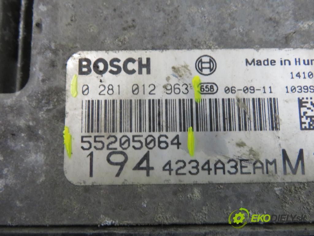 FIAT CROMA (194_) KOMBI 2006 110,00 1.9 D Multijet 150 - 939 A2.000 1910,00 řídící jednotka motora 55205064 ; 0281012963